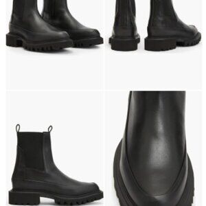 All Saints Harlee Lug Sole Chelsea Boot *7.5US - Runs Small Best for 7US